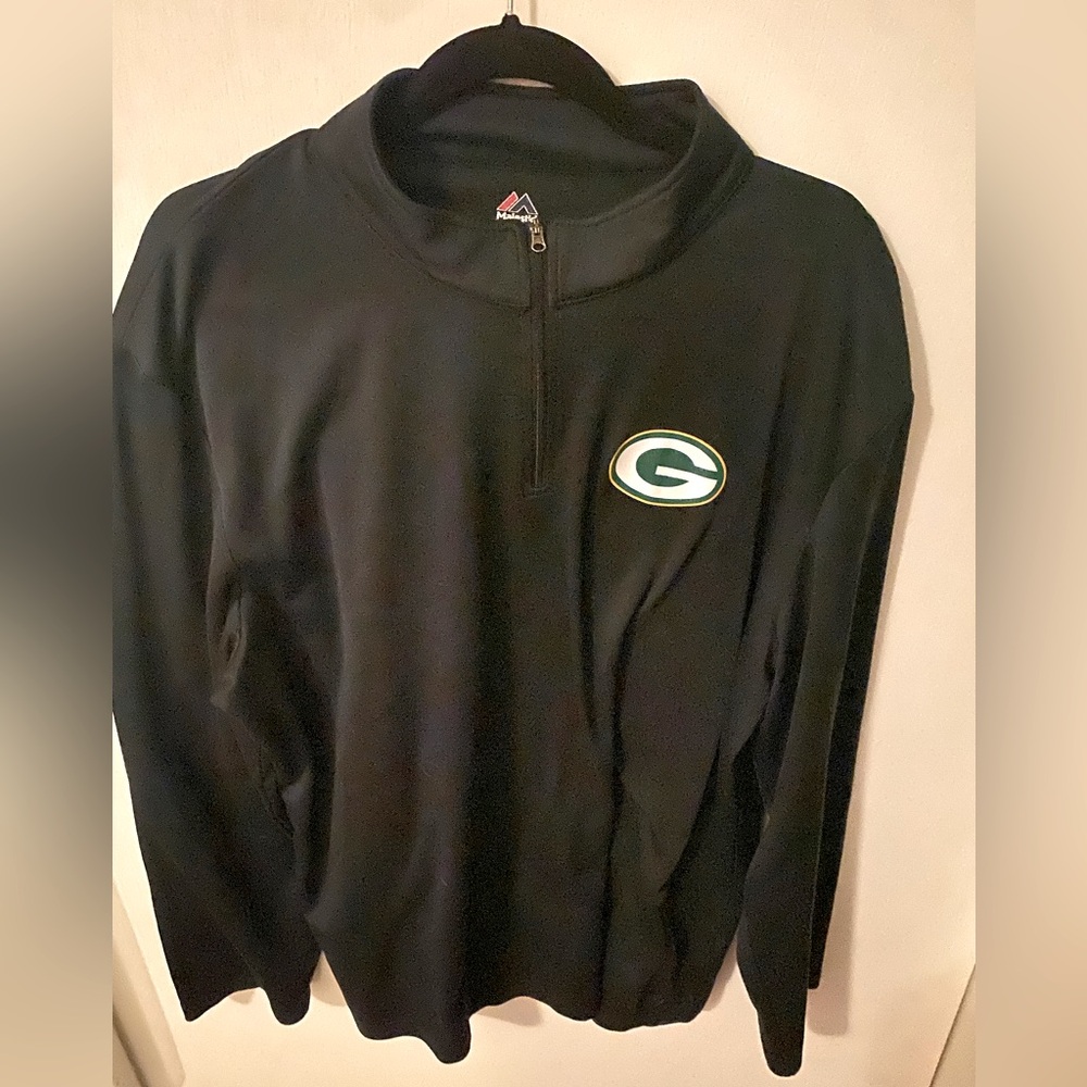 2x Black Greenbay Packers Pullover